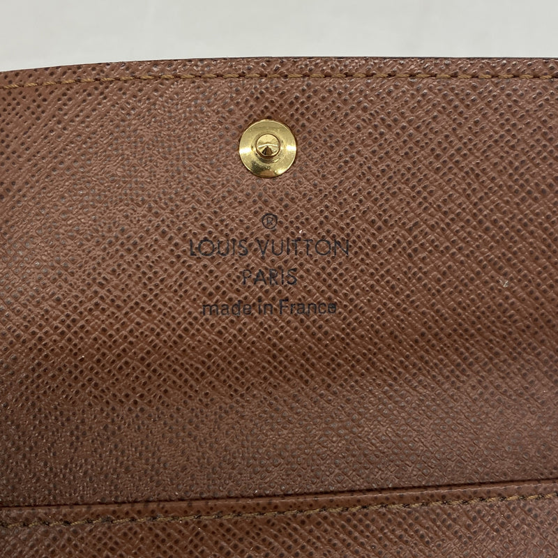 【6ic3796】ルイヴィトン キーケース モノグラム ミュルティクレ4 M69517 ブラウン【中古】メンズ レディース ユニセックス