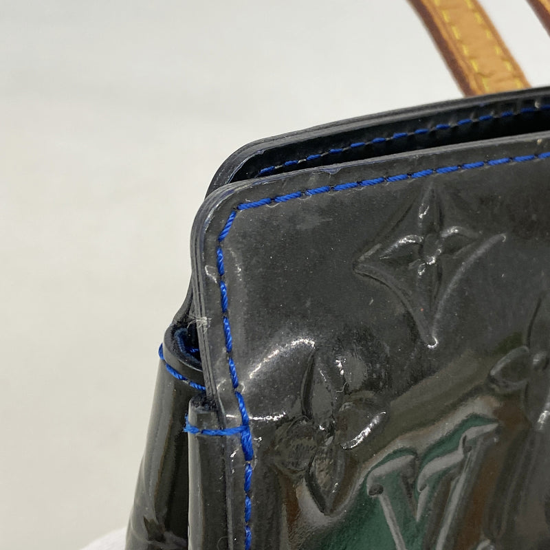 【6ic3839】ルイヴィトン ハンドバッグ ヴェルニ カタリーナBB M90051 グランブルー【中古】レディース