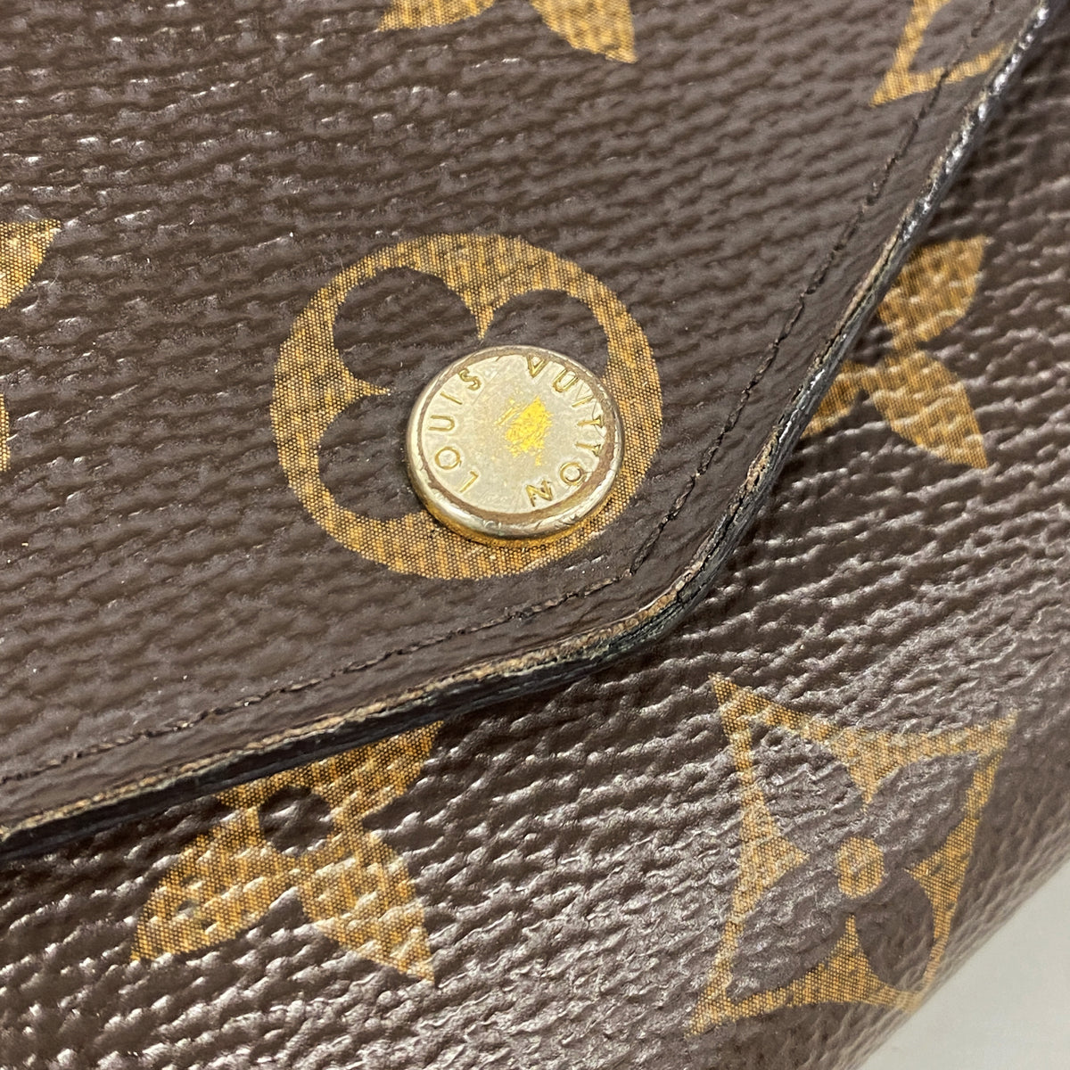 【6ic3845】ルイヴィトン 長財布 モノグラム ポルトフォイユサラ M60531 ブラウン【中古】メンズ レディース ユニセックス