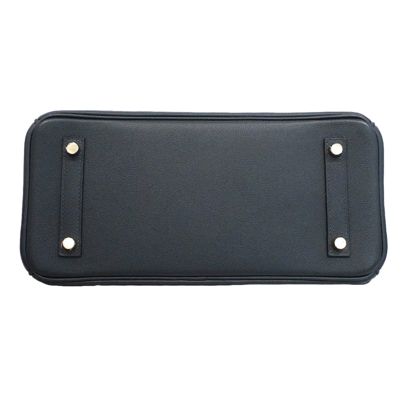 【6ic3847-g】エルメス ショルダーバッグ ショルダーバーキン29 エバーカラー キャバン ゴールド金具 K刻印【中古】レディース
