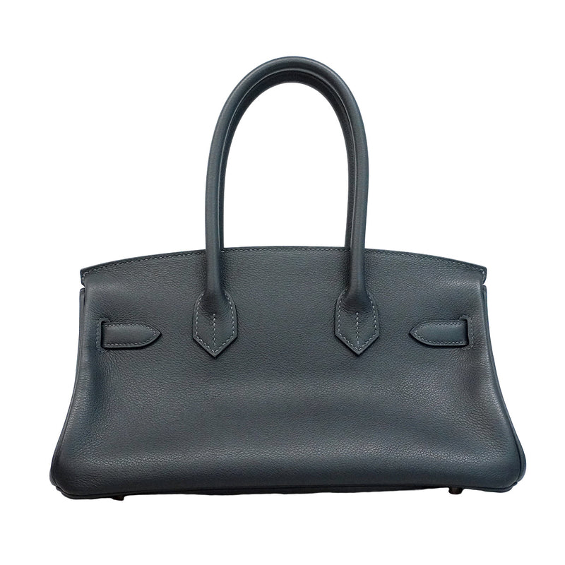 【6ic3847-g】エルメス ショルダーバッグ ショルダーバーキン29 エバーカラー キャバン ゴールド金具 K刻印【中古】レディース