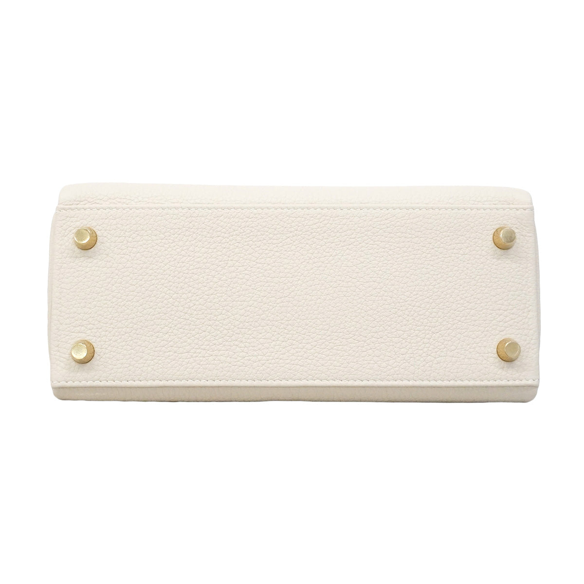 【6ic3848-g】エルメス ハンドバッグ ケリー25 トゴ クレ ゴールド金具 U刻印 2wayバッグ【中古】レディース