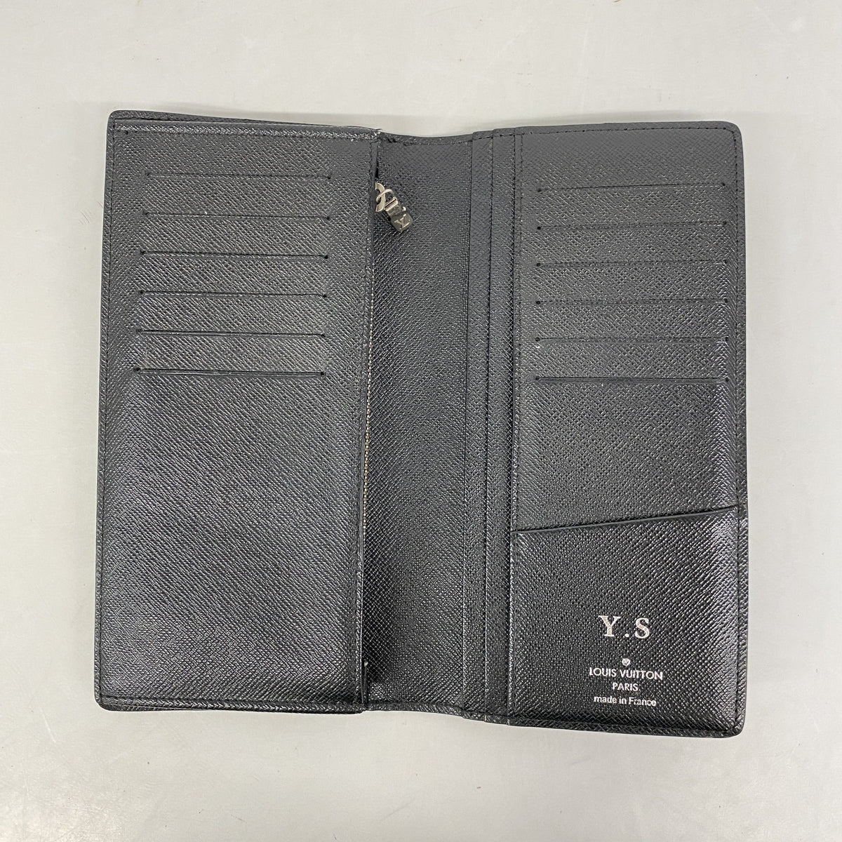 【6ic3866】ルイヴィトン 長財布 ダミエ・グラフィット ポルトフォイユブラザ N62665 ブラック【中古】メンズ