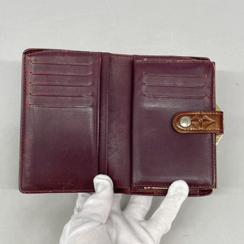 【6ic3868】ルイヴィトン 財布 ヴェルニ ポルトモネビエヴィエノワ M93574 ヴィオレット【中古】レディース