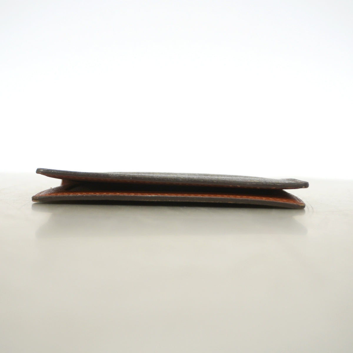 【6ic3888】ルイヴィトン カードケース モノグラム ポルト2カルトヴェルティカル M60533 ブラウン【中古】メンズ レディース ユニセックス