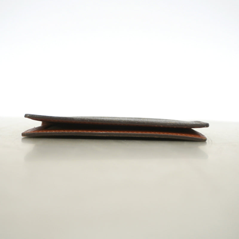 【6ic3888】ルイヴィトン カードケース モノグラム ポルト2カルトヴェルティカル M60533 ブラウン【中古】メンズ レディース ユニセックス