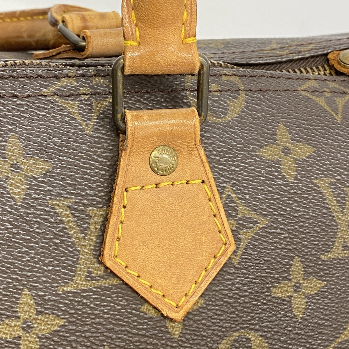 【6ic3889】ルイヴィトン ハンドバッグ モノグラム スピーディ35 M41107 ブラウン【中古】レディース