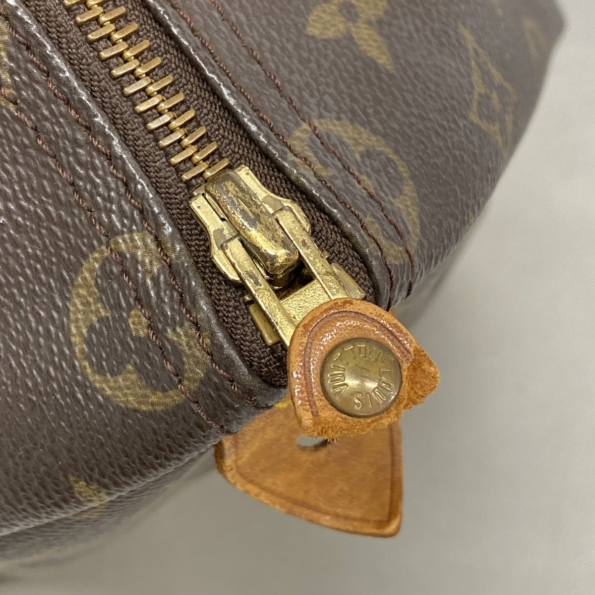 【6ic3889】ルイヴィトン ハンドバッグ モノグラム スピーディ35 M41107 ブラウン【中古】レディース