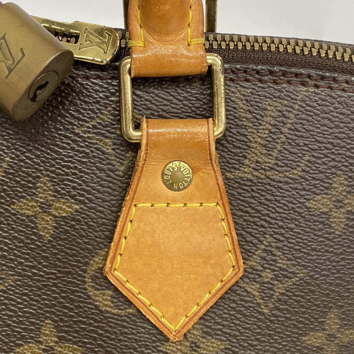 【6ic3890】ルイヴィトン ハンドバッグ モノグラム アルマ M51130 ブラウン【中古】レディース
