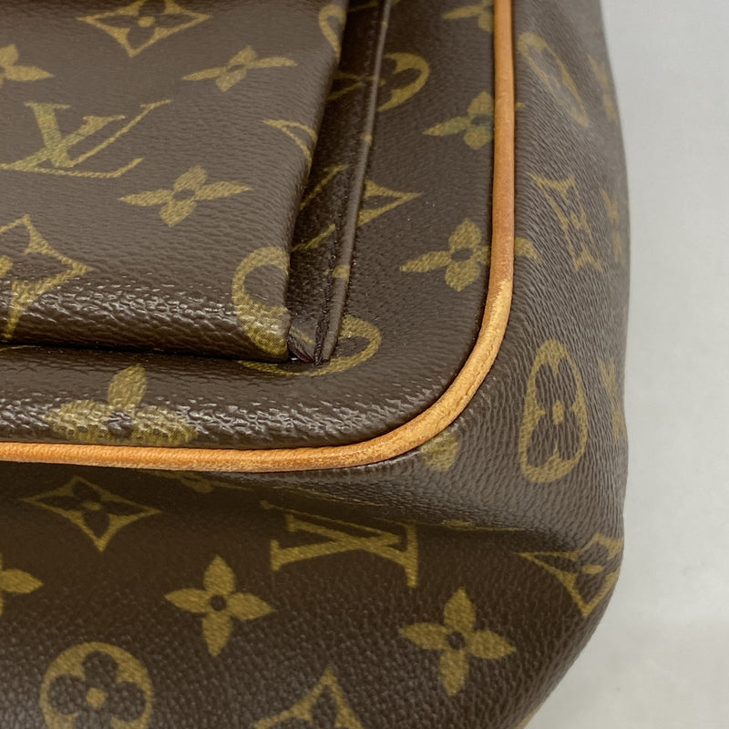 【6ic3891】ルイヴィトン トートバッグ モノグラム ミュルティプリシテ M51162 ブラウン【中古】レディース