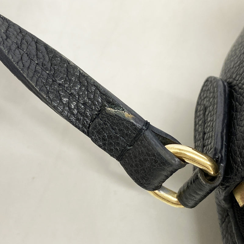 【6ic3895】ルイヴィトン ハンドバッグ モノグラム・アンプラント サントンジュ M44593 ノワール 2wayバッグ【中古】レディース