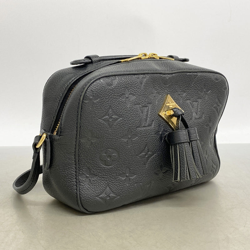【6ic3895】ルイヴィトン ハンドバッグ モノグラム・アンプラント サントンジュ M44593 ノワール 2wayバッグ【中古】レディース