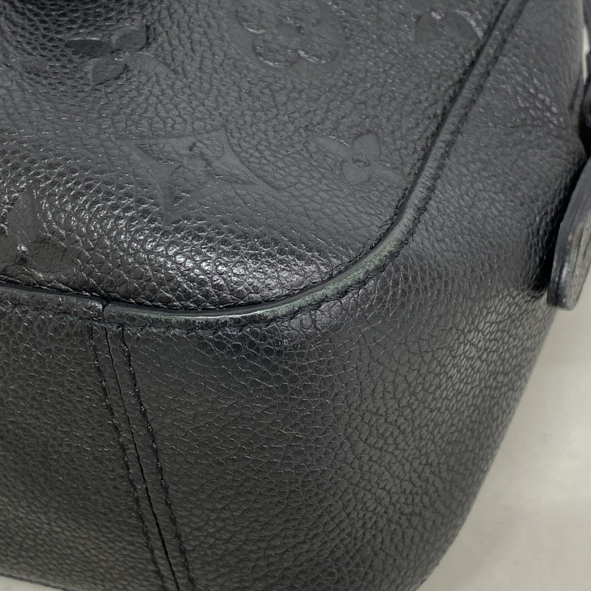 【6ic3895】ルイヴィトン ハンドバッグ モノグラム・アンプラント サントンジュ M44593 ノワール 2wayバッグ【中古】レディース