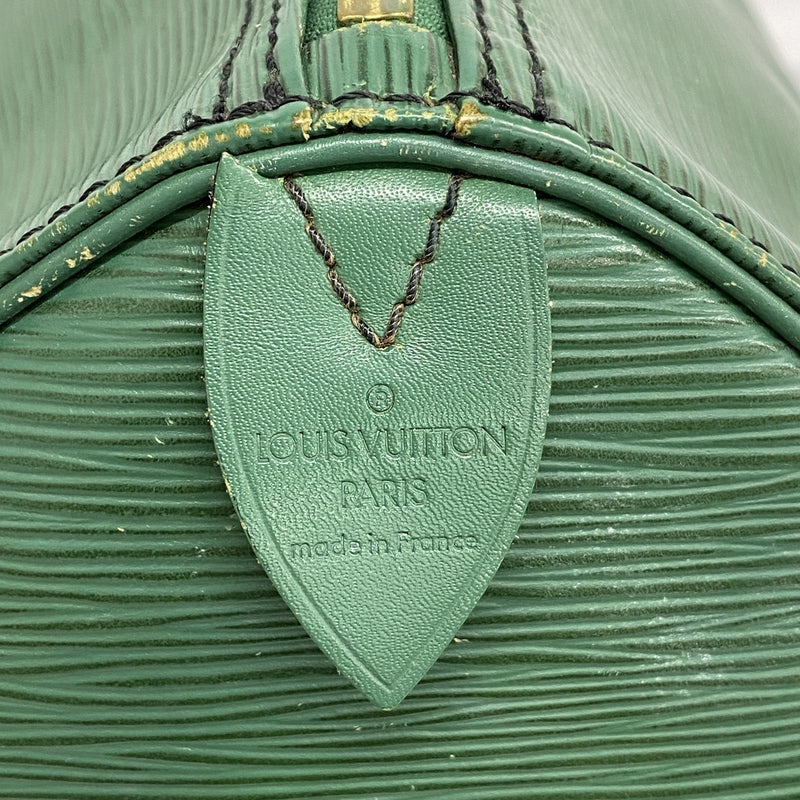 【6ic3909】ルイヴィトン ハンドバッグ エピ スピーディ40 M42984 ボルネオグリーン【中古】レディース