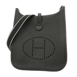 【6ic3919】エルメス ショルダーバッグ エヴリンTPM トリヨンクレマンス ブラック シルバー金具 K刻印【中古】レディース