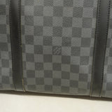 【6ic3929】ルイヴィトン トートバッグ ダミエ・グラフィット タダオ N51192 ブラック グレー【中古】メンズ