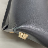 【6ic3935】サルヴァトーレフェラガモ ハンドバッグ ジェットセット レザー ブラック レッド シャンパンゴールド金具 2wayバッグ【中古】レディース