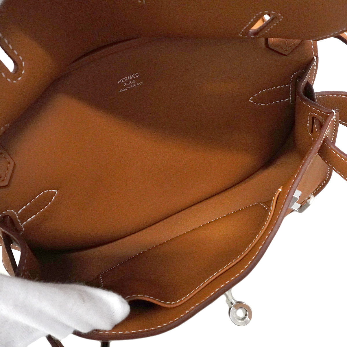 【6ic3959】エルメス ショルダーバッグ ジプシエールミニ スイフト ゴールド シルバー金具 K刻印【中古】レディース