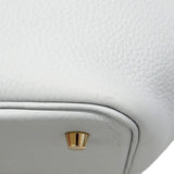 【6ic3961】エルメス ハンドバッグ ピコタンロックMM トリヨンクレマンス ブルーペール ゴールド金具 B刻印【中古】レディース