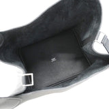 【6ic3963】エルメス ハンドバッグ ピコタンロックMM トリヨンクレマンス ブラック シルバー金具 U刻印【中古】レディース
