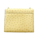 【6ic3966】エルメス ショルダーバッグ ヴェル― ミニ オーストリッチ ベージュ シャンパンゴールド金具 Z刻印【中古】レディース