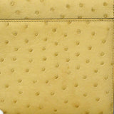 【6ic3966】エルメス ショルダーバッグ ヴェル― ミニ オーストリッチ ベージュ シャンパンゴールド金具 Z刻印【中古】レディース