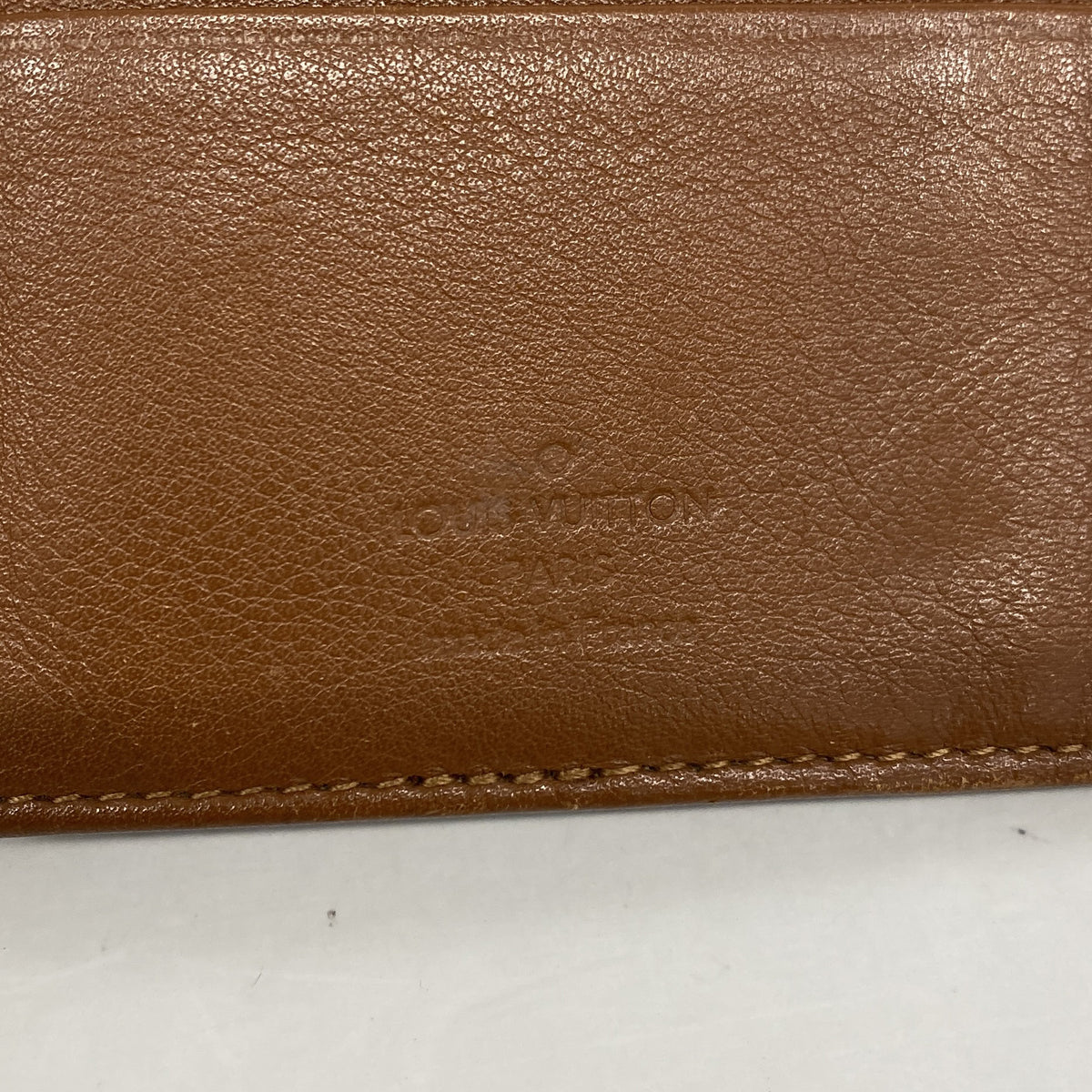 【6ic3978】ルイヴィトン 三つ折り長財布 マヒナ ポルトフォイユアメリア M95996 コニャック【中古】メンズ レディース ユニセックス
