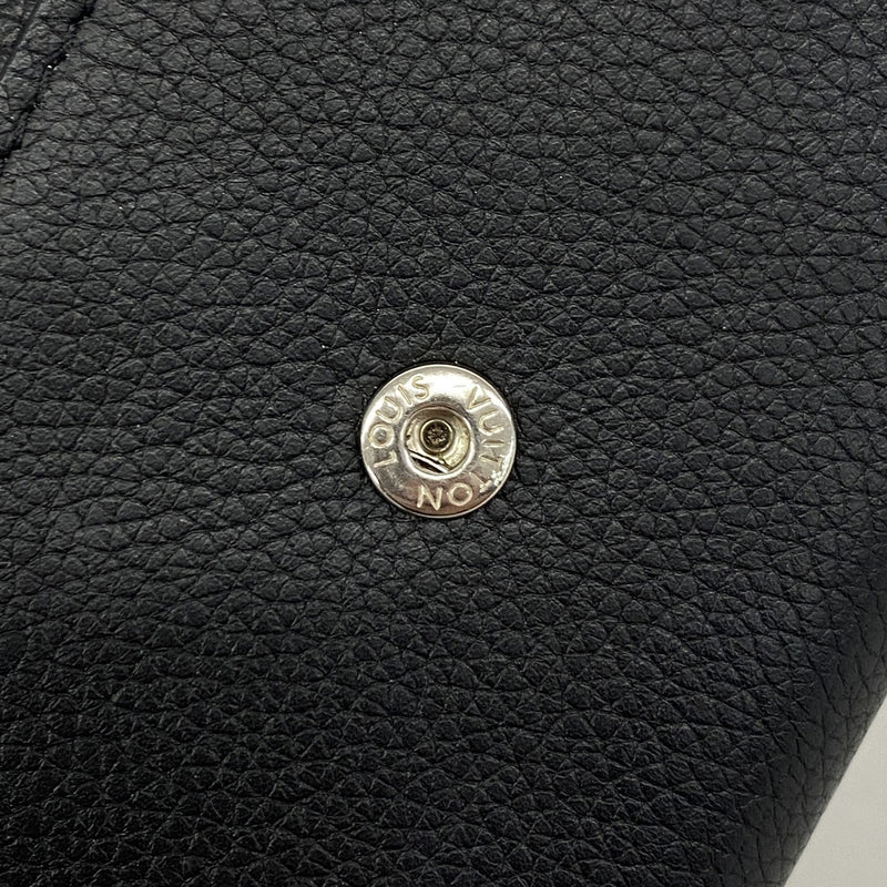 【6ic3997】ルイヴィトン 三つ折り財布 ポルトフォイユロックミニ M63921 ノワール【中古】レディース