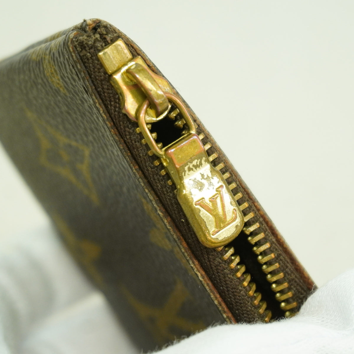 【6ic4038】ルイヴィトン コインケース モノグラム ポシェットクレ M62650 ブラウン【中古】メンズ レディース ユニセックス