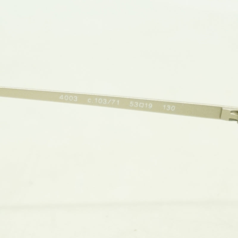 【6ic4040】シャネル サングラス 4003 プラスチック ブラック シルバー金具【中古】レディース