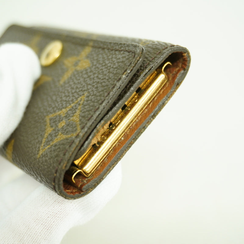 【6ic4055】ルイヴィトン キーケース モノグラム ミュルティクレ4 M69517 ブラウン【中古】メンズ レディース ユニセックス
