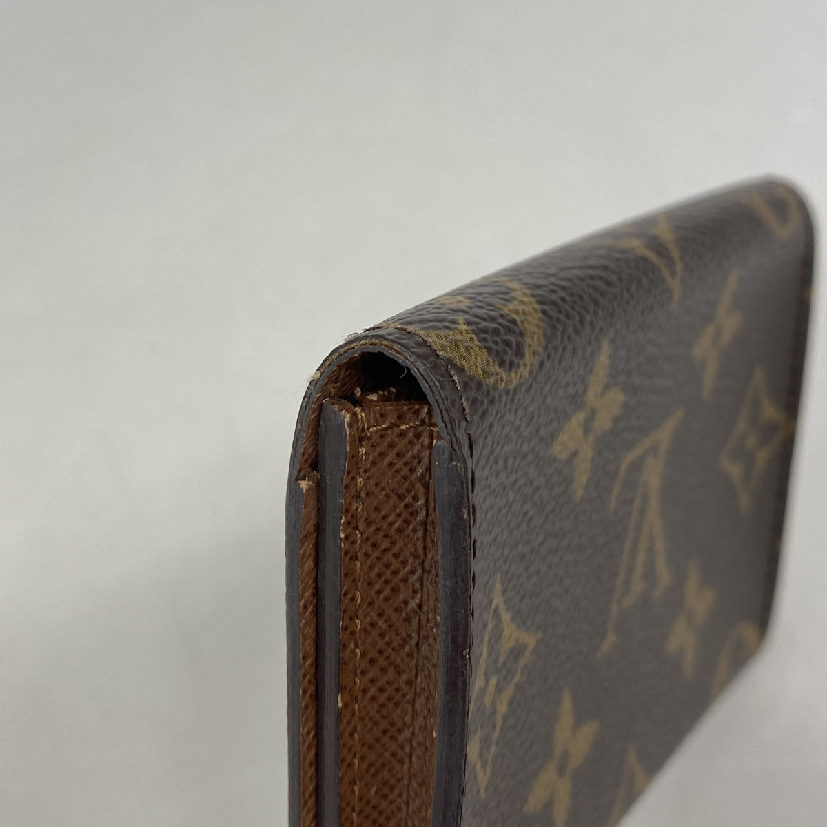 【6ic4069】ルイヴィトン 名刺入れ モノグラム アンヴェロップカルトドゥヴィジット M62920 ブラウン【中古】メンズ レディース ユニセックス