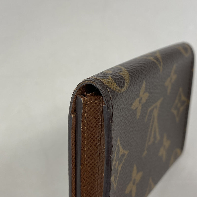 【6ic4069】ルイヴィトン 名刺入れ モノグラム アンヴェロップカルトドゥヴィジット M62920 ブラウン【中古】メンズ レディース ユニセックス