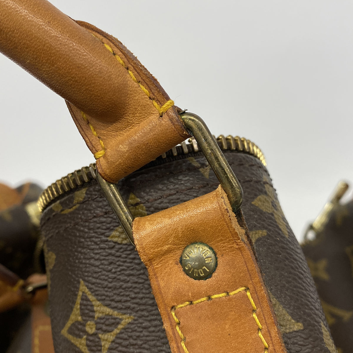 【6ic4132】ルイヴィトン ボストンバッグ モノグラム キーポル60 M41422 ブラウン【中古】メンズ レディース ユニセックス