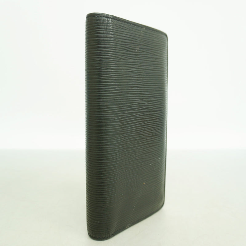 【6ic4155】ルイヴィトン 長財布 エピ ポルトフォイユブラザ M60622 ノワール【中古】メンズ
