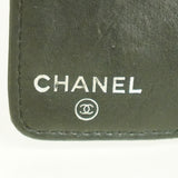【6ic4162】シャネル キーケース カメリア パテントレザー ブラック シルバー金具【中古】レディース