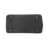 【6ic4177-h】エルメス ハンドバッグ バーキン35 アルデンヌ ブラック ゴールド金具 〇Y刻印【中古】レディース