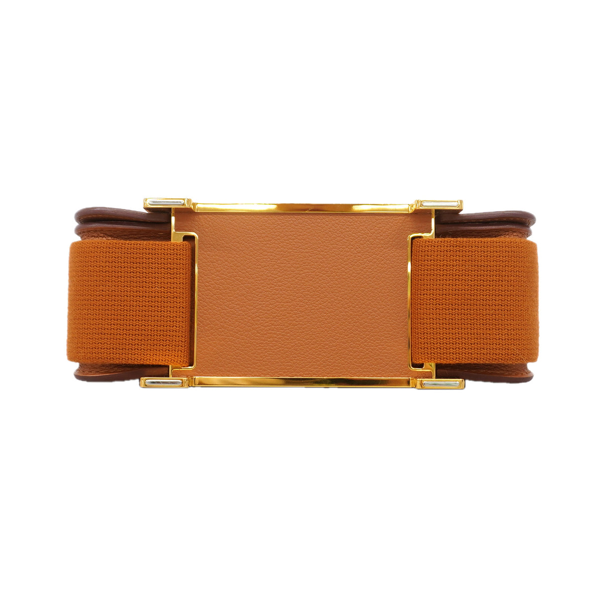 【6ic4212】エルメス ショルダーバッグ ゲタ エバーカラー ゴールド ゴールド金具 W刻印【中古】レディース