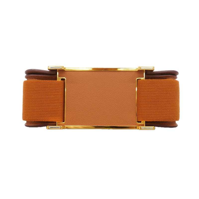 【6ic4212】エルメス ショルダーバッグ ゲタ エバーカラー ゴールド ゴールド金具 W刻印【中古】レディース