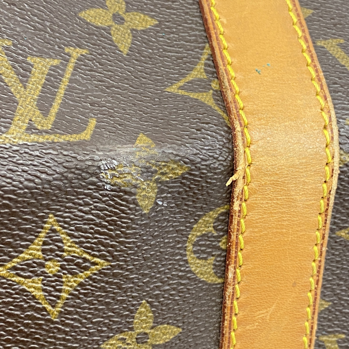 【6ic4256】ルイヴィトン ボストンバッグ モノグラム キーポル50 M41426 ブラウン【中古】メンズ レディース ユニセックス