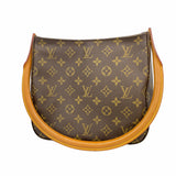 【6ic4258】ルイヴィトン ショルダーバッグ モノグラム ルーピングMM M51146 ブラウン【中古】レディース