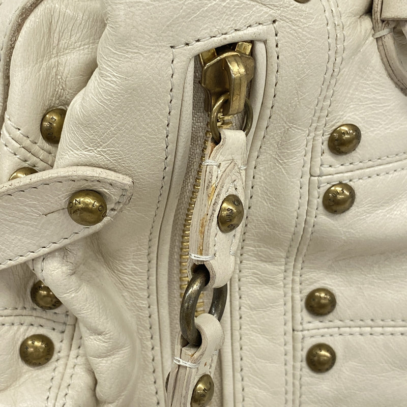 【6ic4262】ルイヴィトン ハンドバッグ クルーズライン リヴェット M95345 エクリュ【中古】レディース