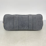 【6ic4263】エルメス トートバッグ ガーデンパーティTPM トワルアッシュ ブラック シルバー金具 □I刻印【中古】レディース