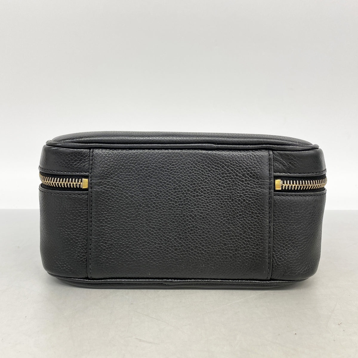 【6ic4270】シャネル ハンドバッグ キャビアスキン ブラック ゴールド金具 2wayバッグ【中古】レディース