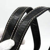【6ic4330】シャネル トートバッグ ワイルドステッチ レザー ブラック ゴールド金具【中古】レディース