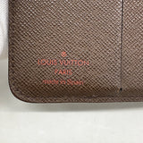 【6ic4348】ルイヴィトン 財布 ダミエ コンパクトジップ N61668 エベヌ【中古】レディース