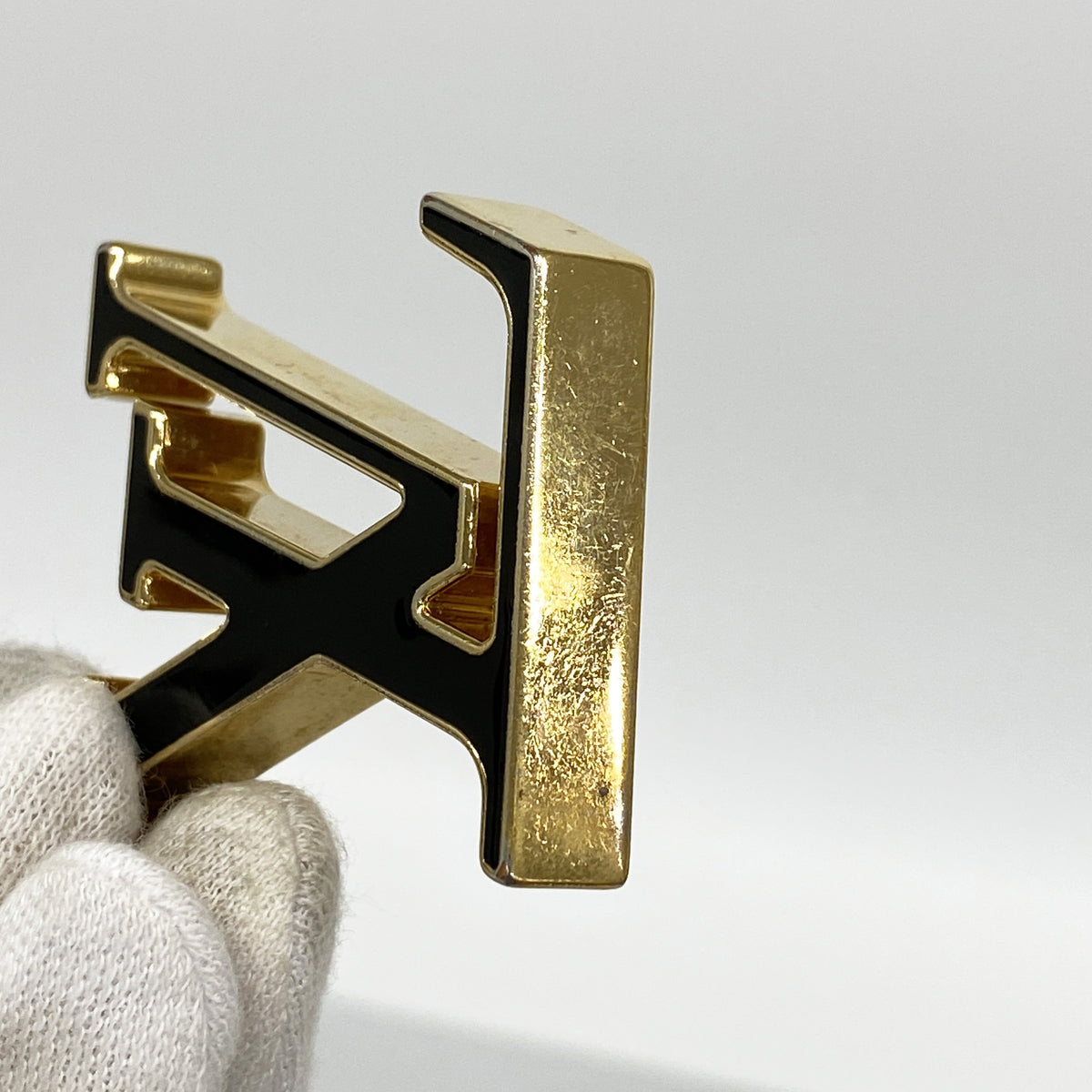 【6ic4349】ルイヴィトン キーホルダー・チャーム フルールドゥモノグラム M67119 ゴールド ブラウン【中古】レディース