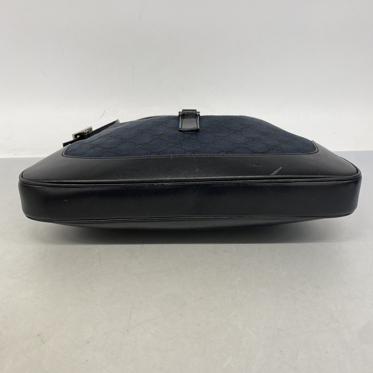 【6ic4357】グッチ ショルダーバッグ GGキャンバス/ジャッキー 001 3306 キャンバス ブラック シルバー金具【中古】レディース