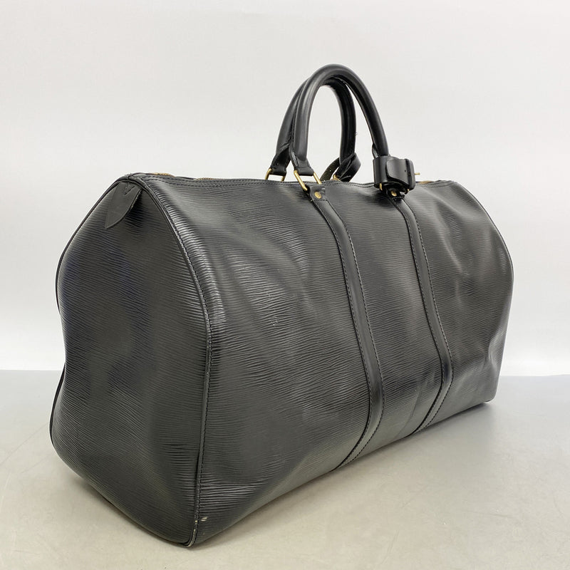 【6ic4380】ルイヴィトン ボストンバッグ エピ キーポル50 M42962 ノワール【中古】メンズ レディース ユニセックス