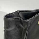 【6ic4386】シャネル ショルダーバッグ マトラッセ チェーンショルダー ラムスキン ブラック ゴールド金具【中古】レディース